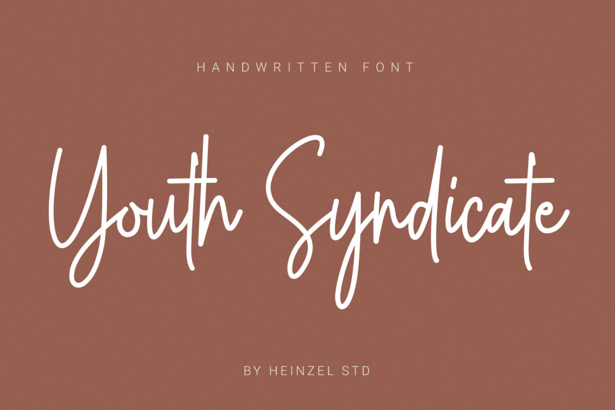 Youth Syndicate - Modern Script Font