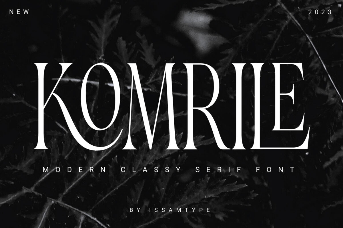 Komrile-Serif Font