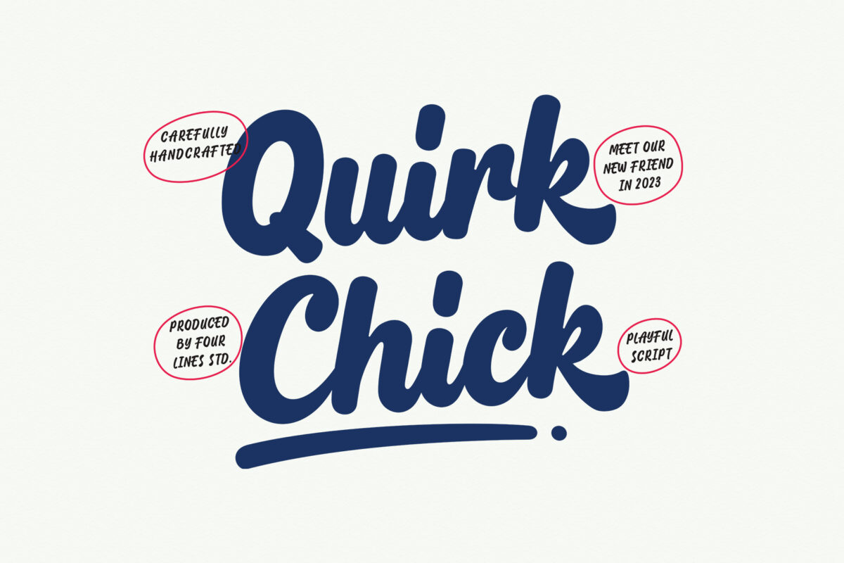 Quirk Chick - Quirky and Playful Script