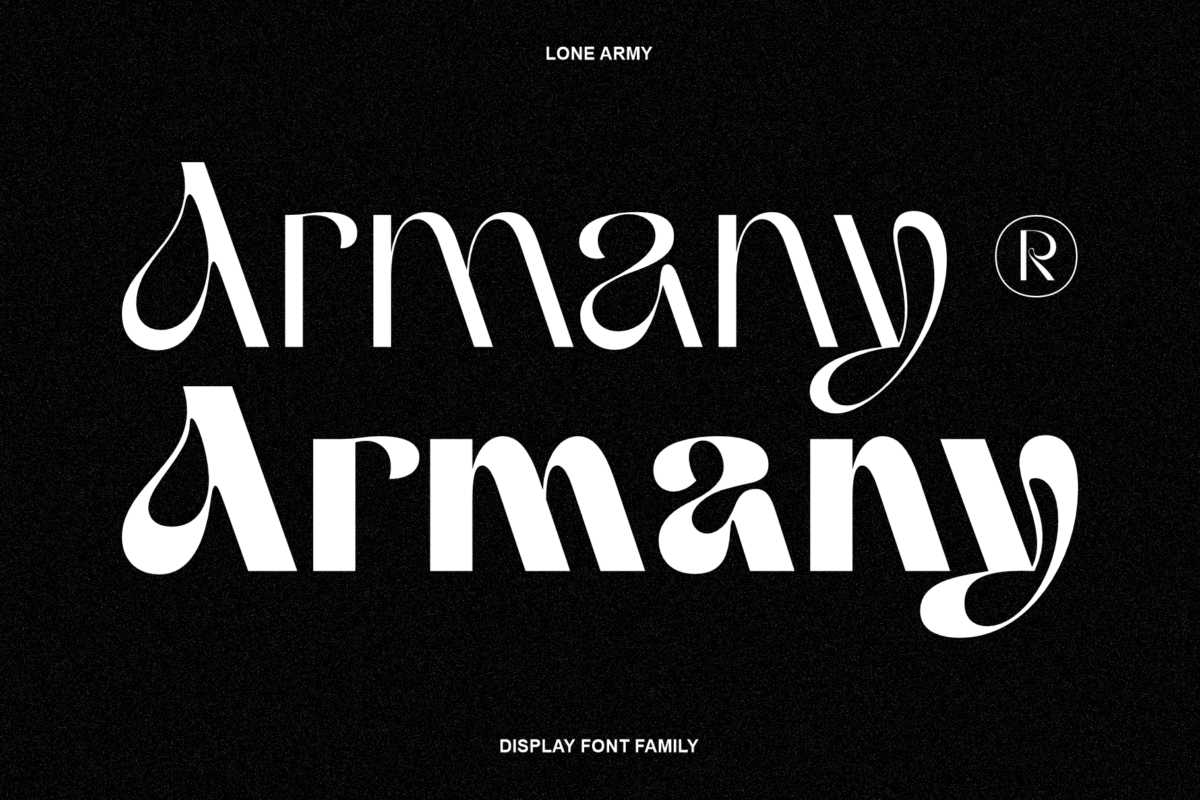 Armany Font Family