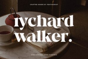 Rychard Walker - Modern Serif Font