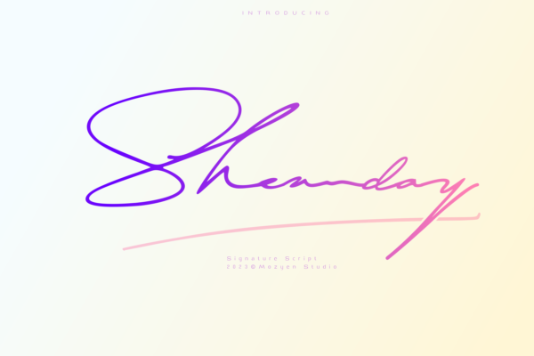 Sheanday - Signature Script