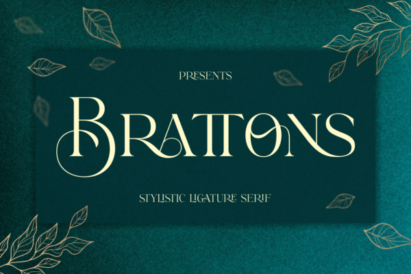 Brattons - Stylistic Ligature Serif